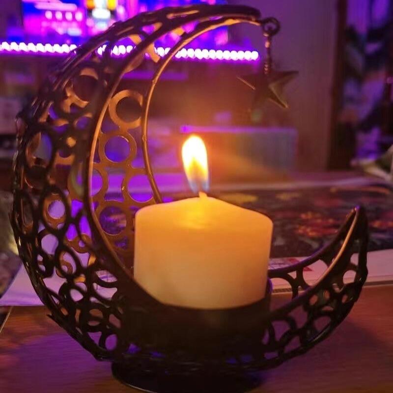 Moon Shape Candle Holder