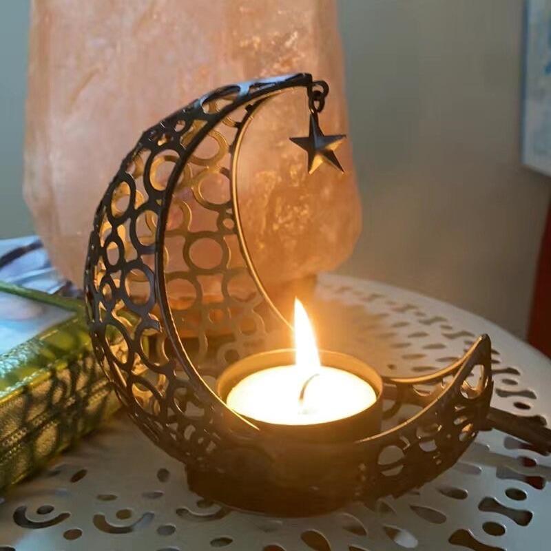 Moon Shape Candle Holder