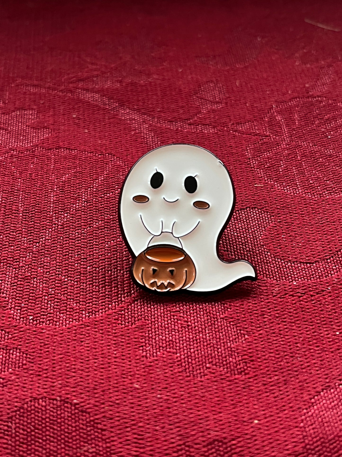 Ghost Enamel Pins, Ghost Pins, Ghost Enamel Pins, Ghost Lapel Pin Badge, Bag Pins Ghost,