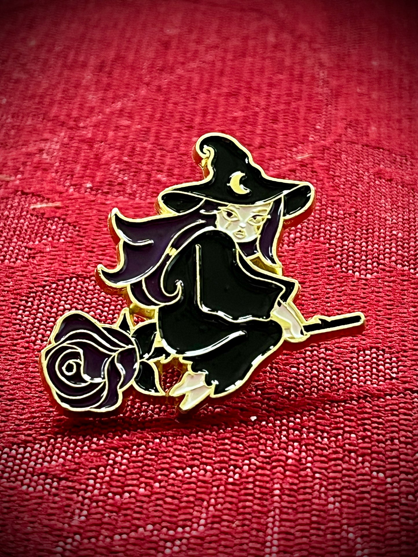 Witchy Enamel Pins, Witch Pins, Witch Lapel Pin Badge, Bag Pins Witch,