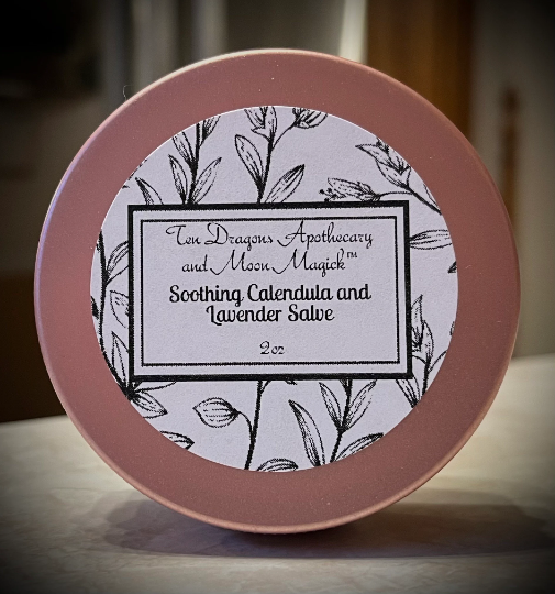 Soothing Calendula and Lavender Salve