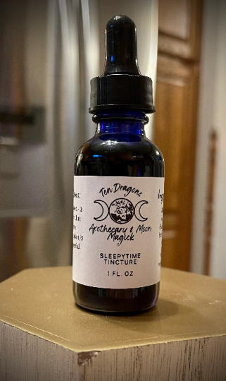 Ten Dragons Sleepytime Tincture, Skullcap, Chamomile, Valerian, Lemon Balm, Herbal Extract, Herbal Tincture